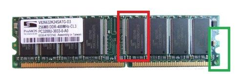 如何区分DDR1 DDR2 DDR3内存条（图文教程） - 第2张 - 懿古今(www.yigujin.cn)